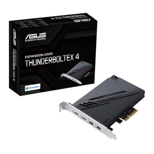 ASUS Thunderbolt 4 PCI Express Add-in Card with 100W PD Charge